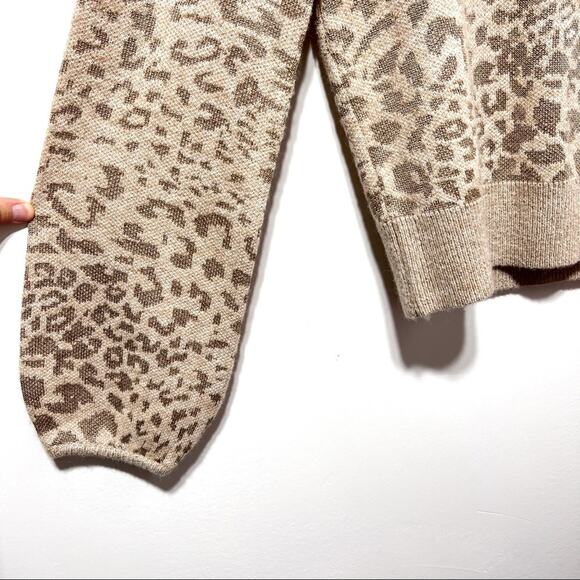 VERONICA BEARD Tilda Animal Print Pullover Sweater Size S NWT - Picture 10 of 13